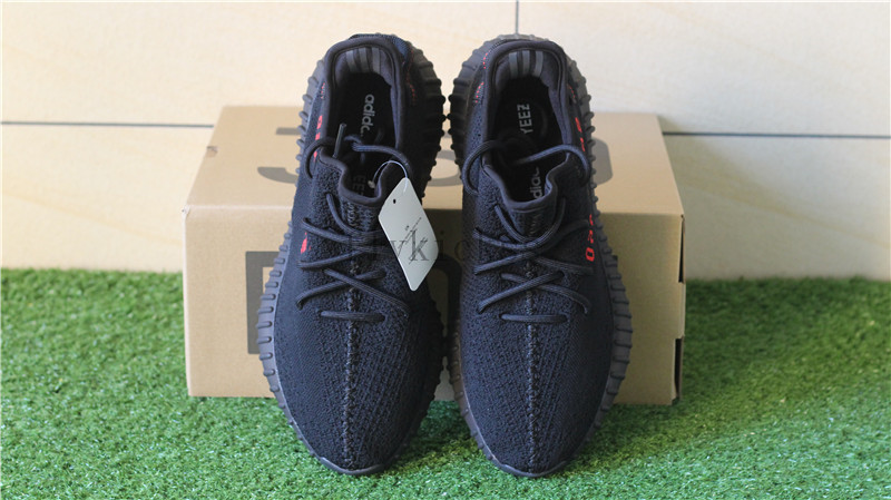 Adidas Yeezy Boost 350 V2 Core Black Bred Red